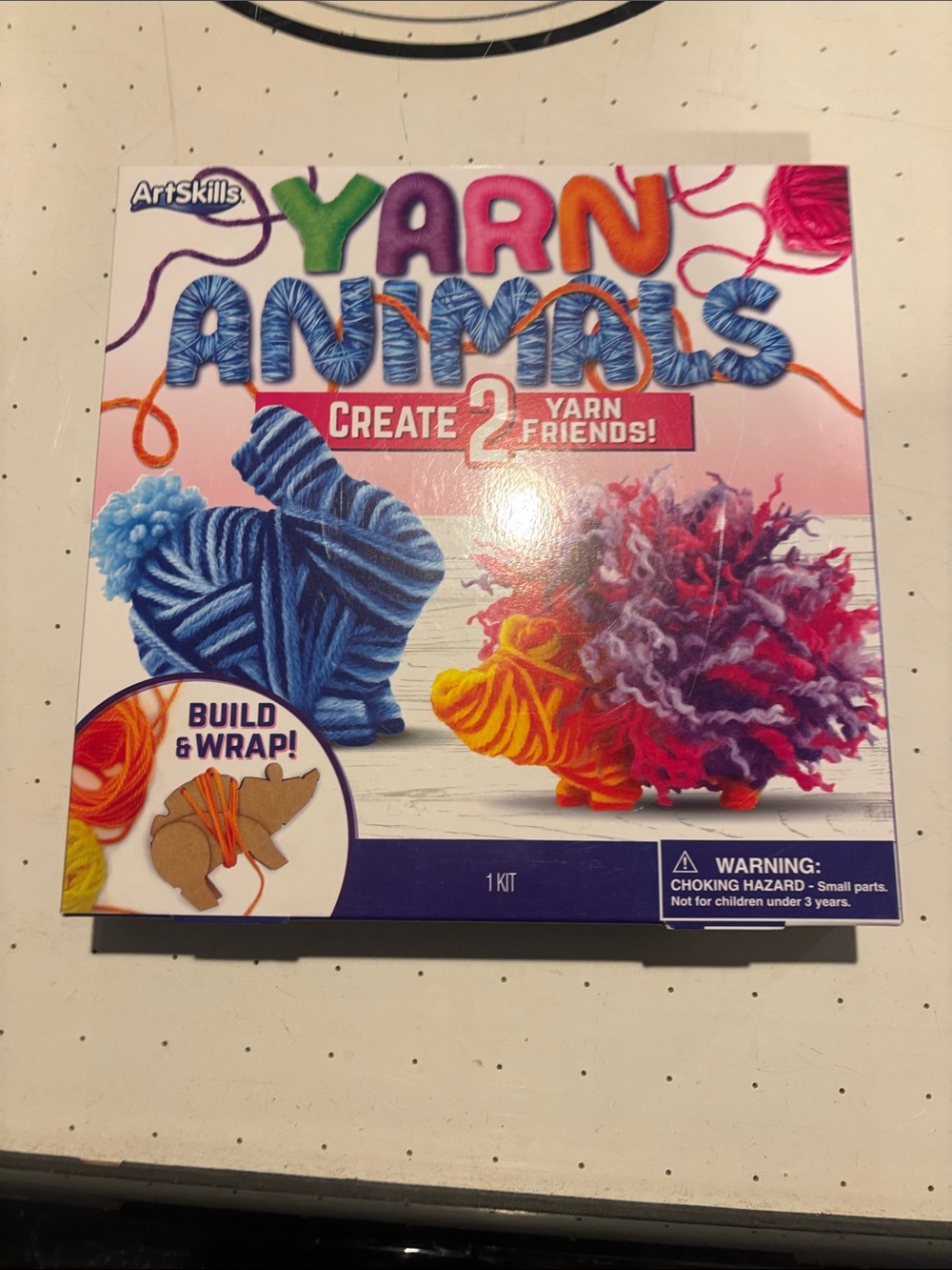 Yarn Animals Craft Kit - Multicolor